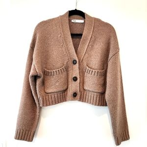 Zara Khaite Style Scarlet Cardigan